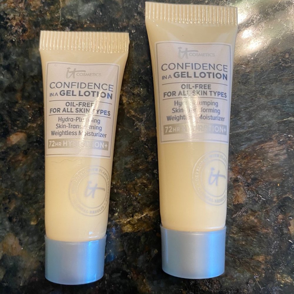 Lot of 2 IT Cosmetics Confidence In A‎ Gel Lotion